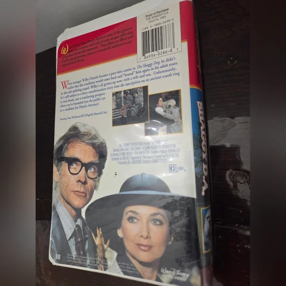 Walt Disney The Shaggy D.A. VHS Vintage - Picture 3 of 7